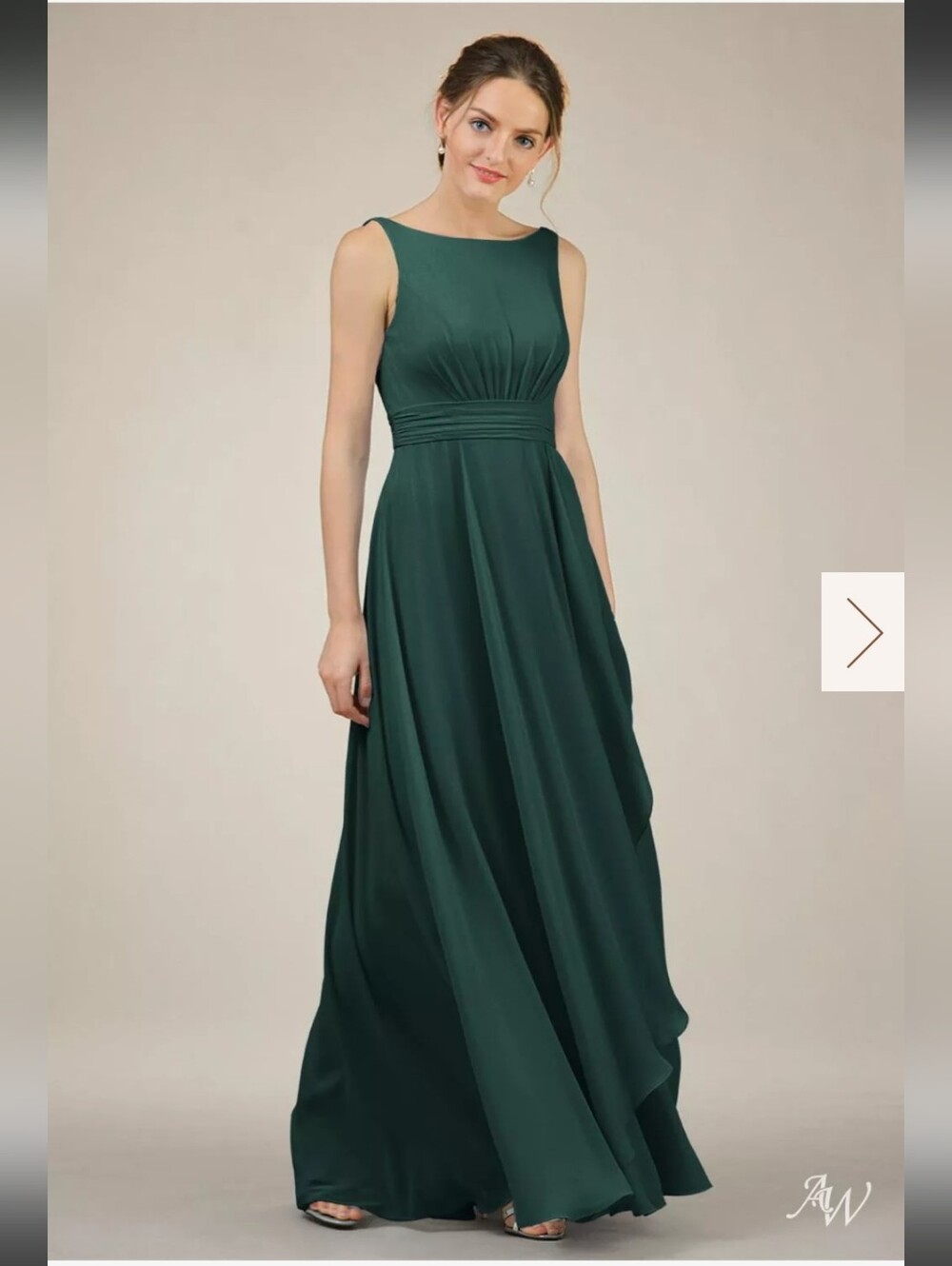 NWOT AW Jacques Dress - Dark Emerald